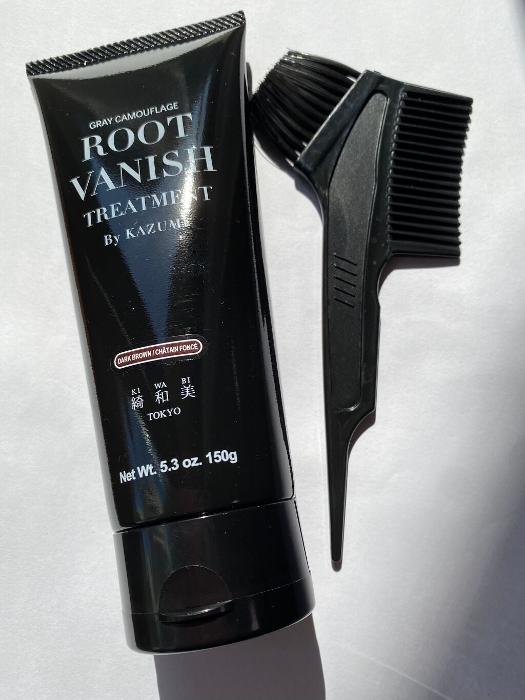 ROOT VANISH 白髪染めカラーシャンプー/ トリートメント/綺和美/市販シャンプーを使ったクチコミ(1枚目)