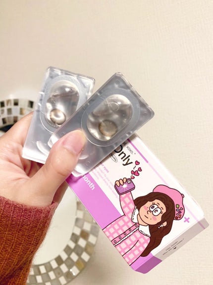 One & Only Kristin/Hapa kristin/カラーコンタクトレンズを使ったクチコミ(4枚目)