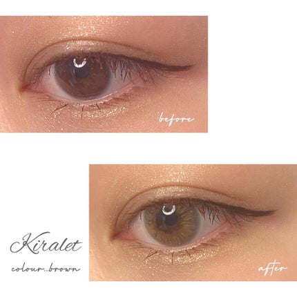 Kiralet/THEPIEL/カラーコンタクトレンズを使ったクチコミ(1枚目)