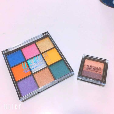 UR GLAM　BLOOMING EYE COLOR PALETTE/U R GLAM/パウダーアイシャドウを使ったクチコミ（1枚目）