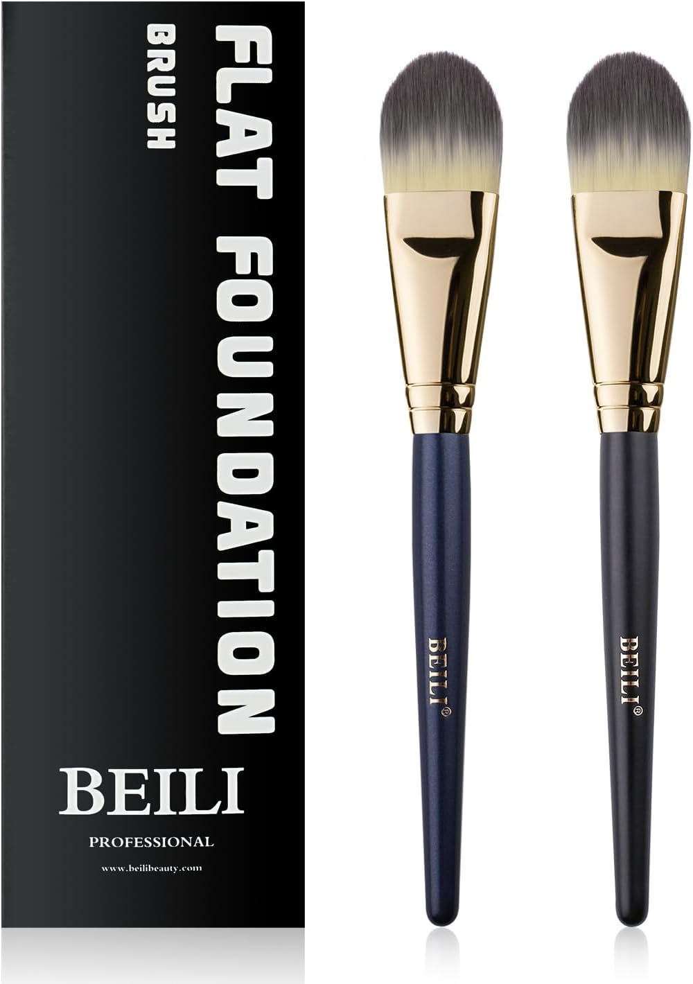 BEILI-OFFICIAL on LIPS 「BEILI人気のファンデーションブラシメイクブラシ2本セット✂..」(1枚目)