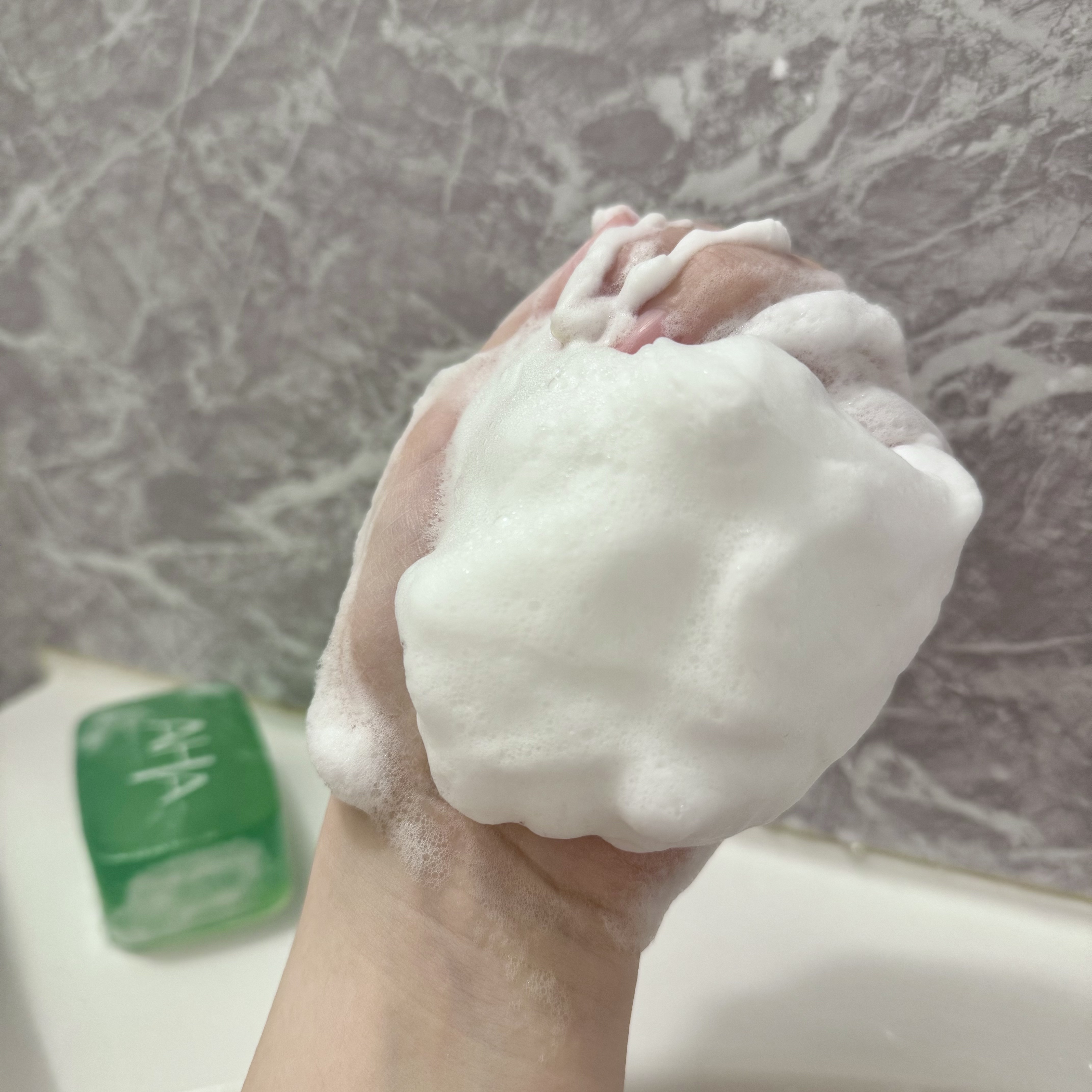 クレンジングリサーチ ソープ AHA＆ピール/クレンジングリサーチ/洗顔石鹸を使ったクチコミ（3枚目）