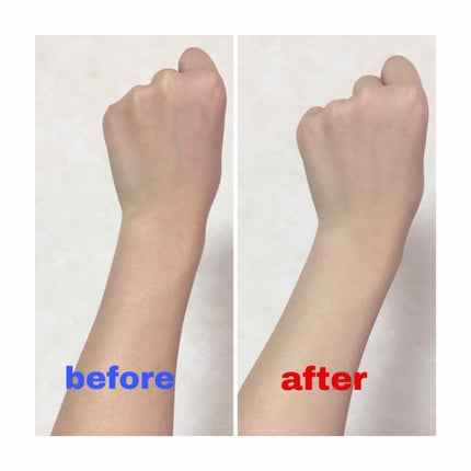 ワンデイ ブライトナー ウォータープルーフ/セラ/日焼け止めミルクを使ったクチコミ(2枚目)