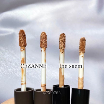 カバーパーフェクション チップコンシーラー/the SAEM/リキッドコンシーラーを使ったクチコミ(5枚目)