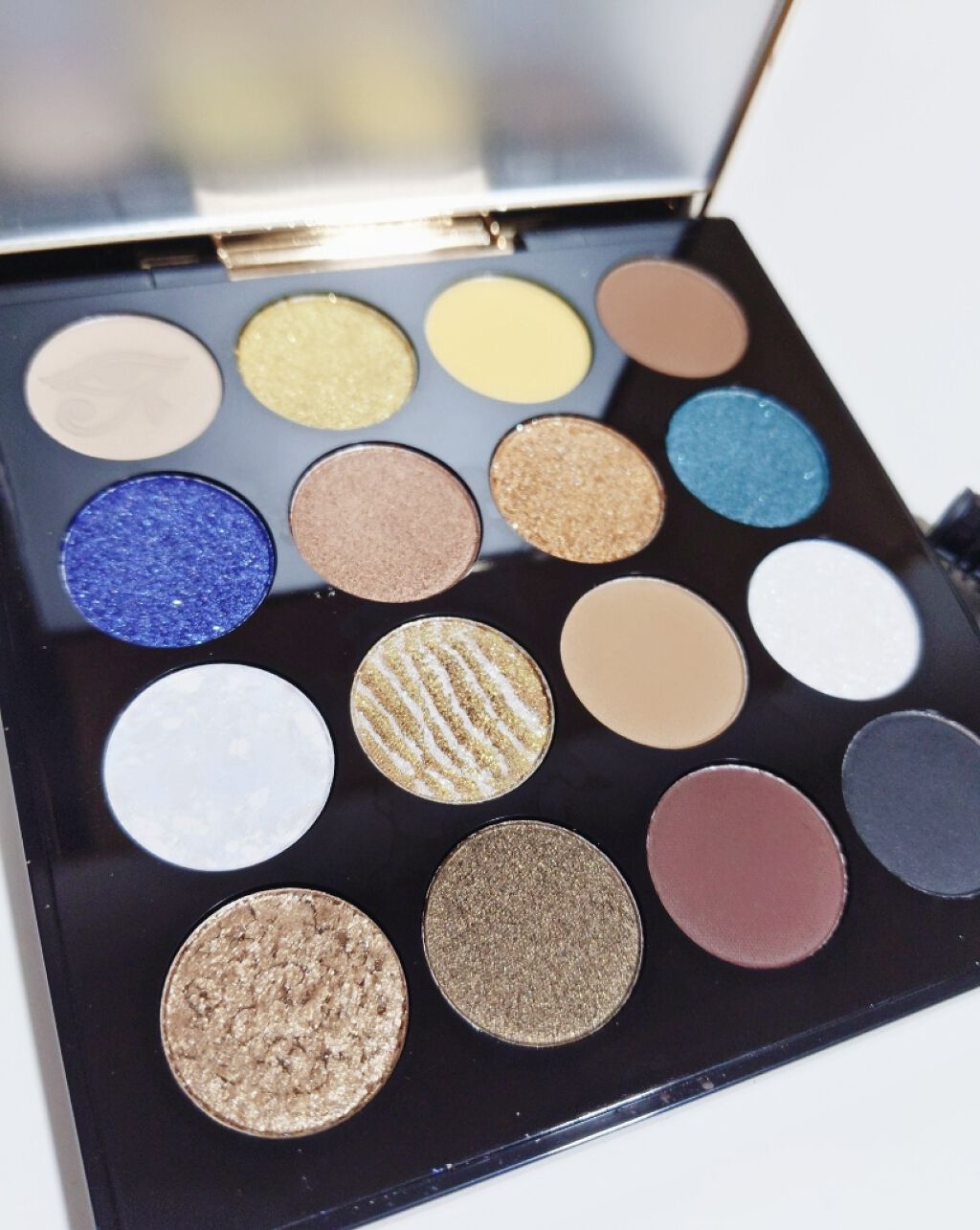 大英博物館 エジプトシリーズ アイシャドウパレット/ZEESEA/アイシャドウパレットを使ったクチコミ(1枚目)