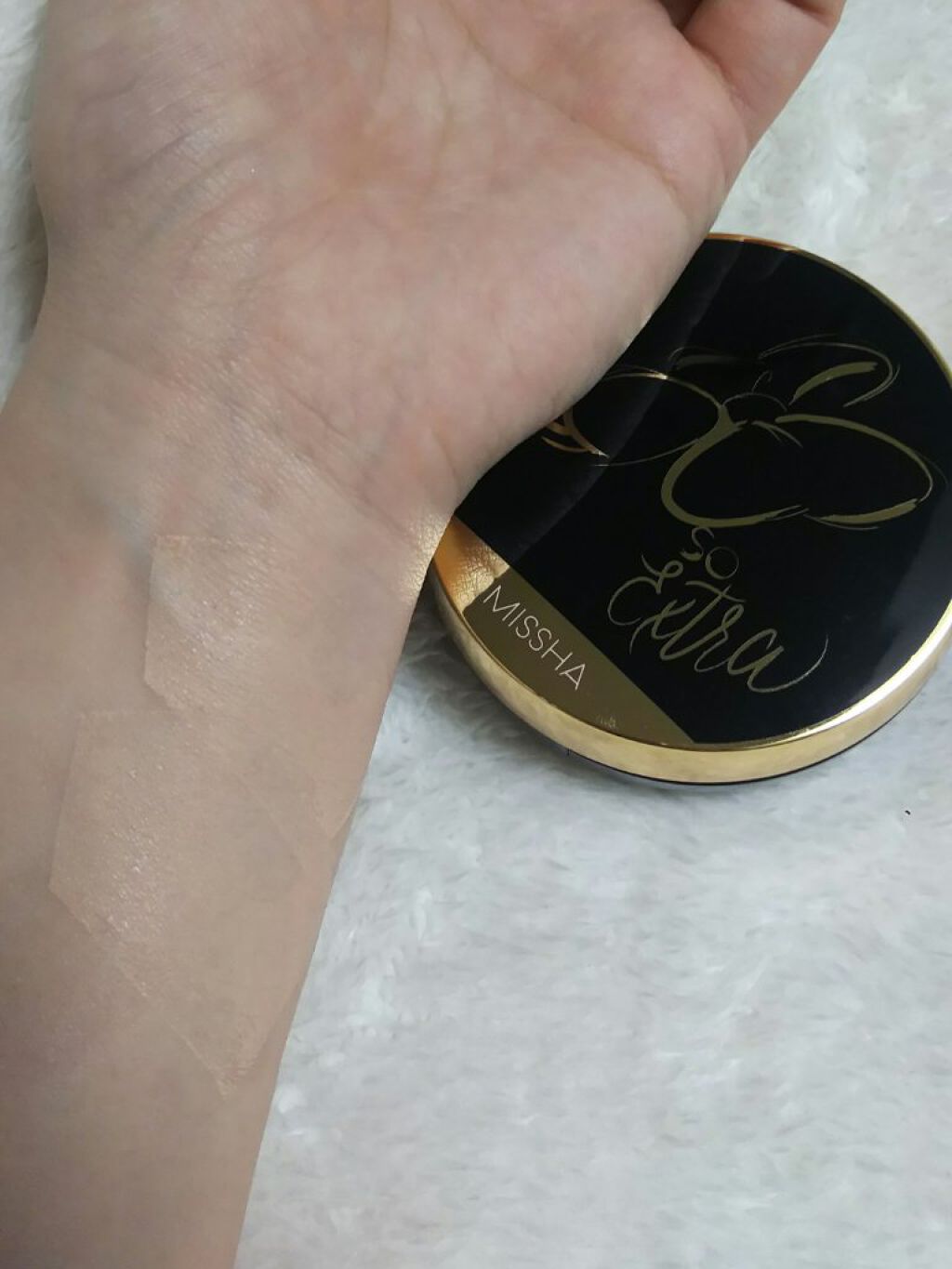 M クッション ファンデーション(プロカバー)/MISSHA/クッションファンデーションを使ったクチコミ（3枚目）