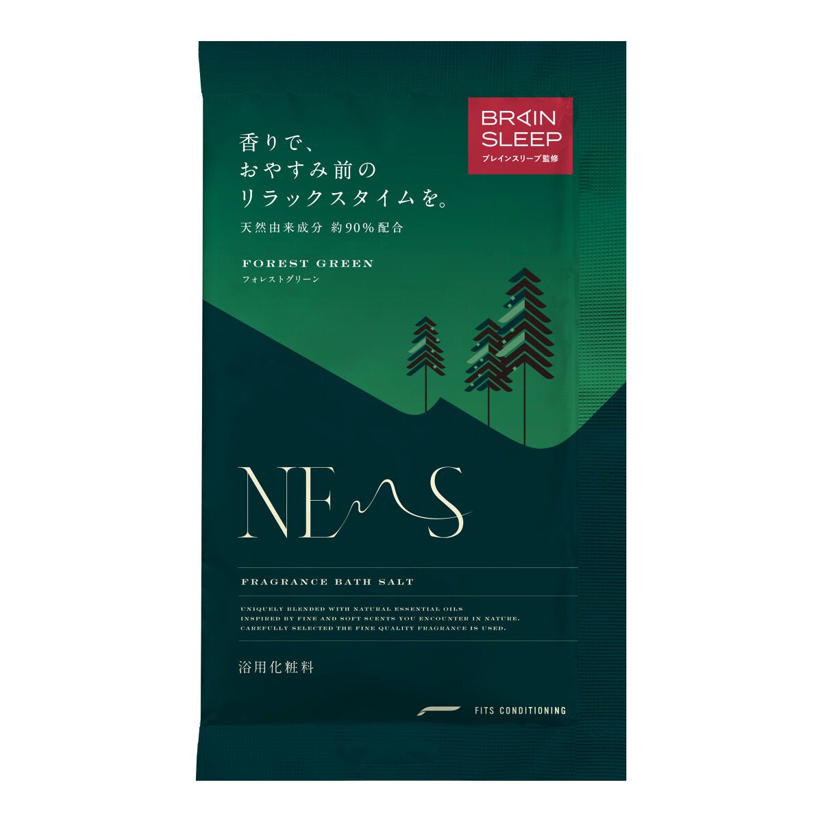 ネムス バスソルト フォレストグリーン 60g