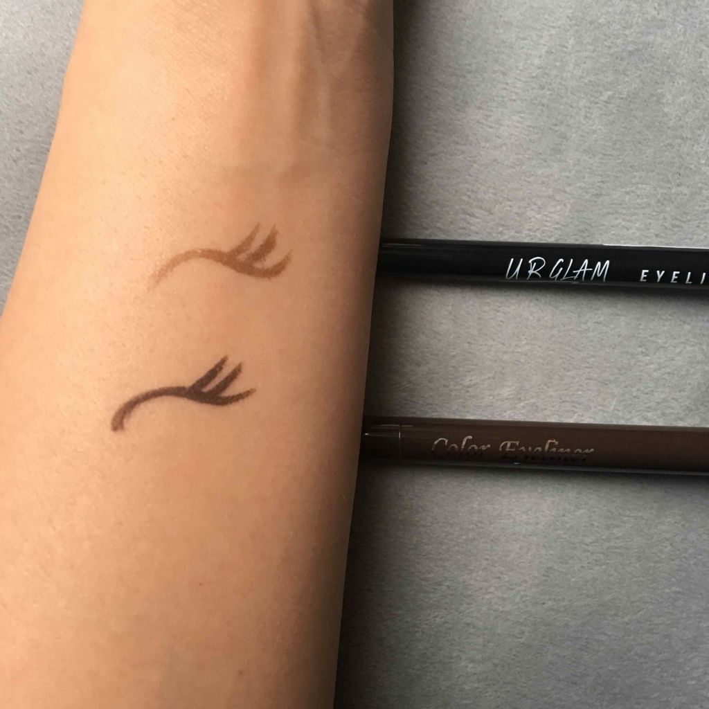 エスポルール カラーアイライナーD/DAISO/リキッドアイライナーを使ったクチコミ(2枚目)