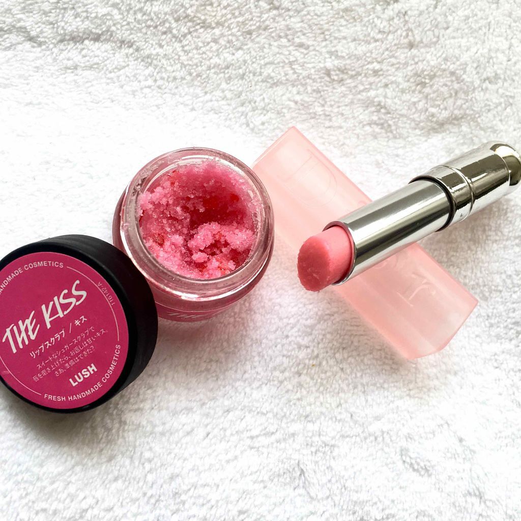 ディオール アディクト スクラブ&バーム/Dior/リップスクラブを使ったクチコミ(2枚目)