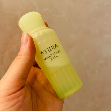 メディテーションバスｔ 50ml(J)/AYURA/入浴剤を使ったクチコミ（1枚目）