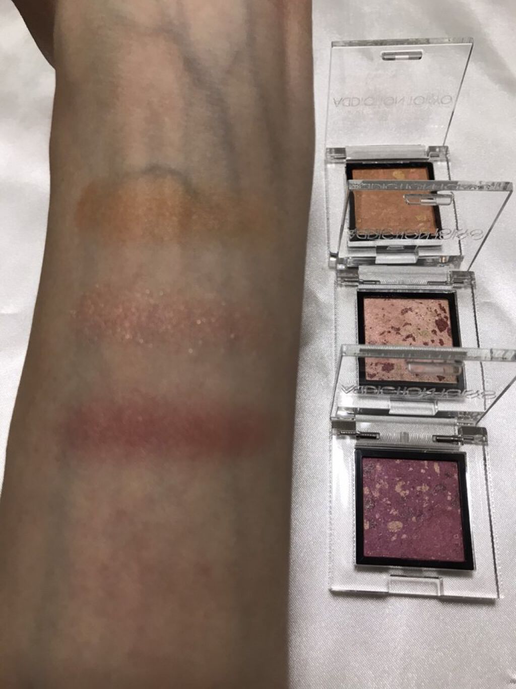 ザ アイシャドウ アンポリッシュ ジェム 103 Fire Agate/ADDICTION/単色アイシャドウを使ったクチコミ（2枚目）