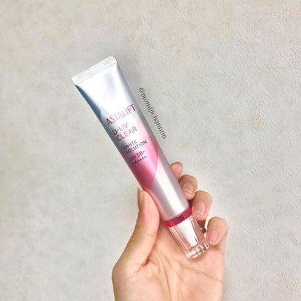 D-UVクリア ホワイトソリューション/アスタリフト/日焼け止めクリームを使ったクチコミ(1枚目)