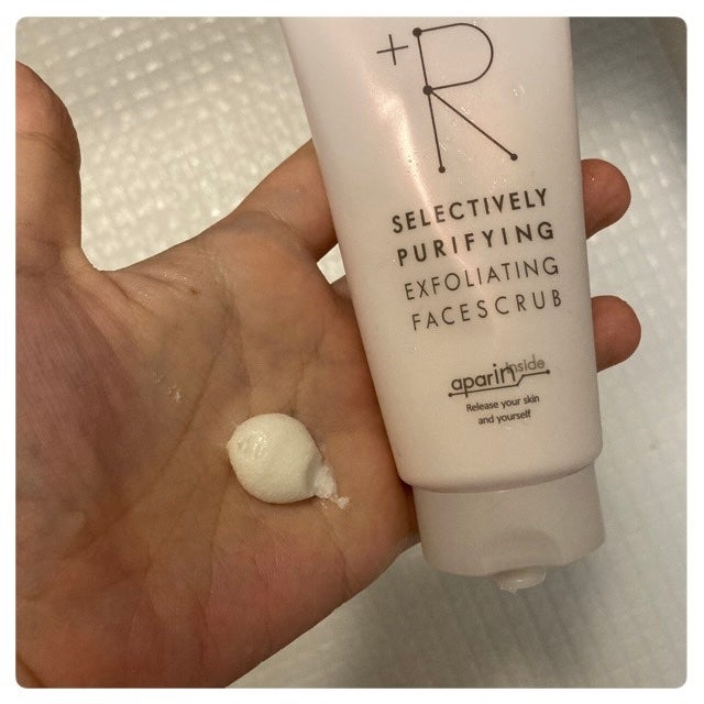 フェイススクラブ /HAP+R/スクラブ・ゴマージュを使ったクチコミ(2枚目)