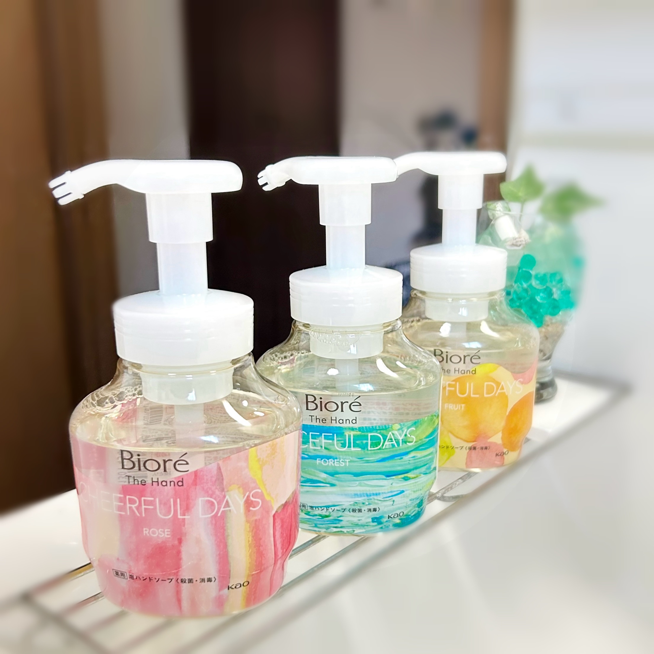 ビオレ ザ ハンド 泡ハンドソープ 朝の摘みたてローズの香り/ビオレ/ハンドソープを使ったクチコミ（1枚目）