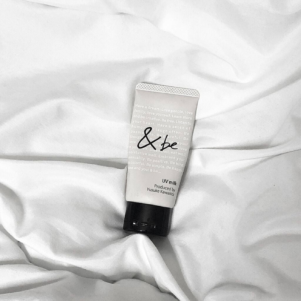 UVミルク/&be/日焼け止め・UVケアを使ったクチコミ(1枚目)
