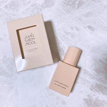 skin nuder foundation/JUNG SAEM MOOL/クリーム・エマルジョンファンデーションを使ったクチコミ（1枚目）