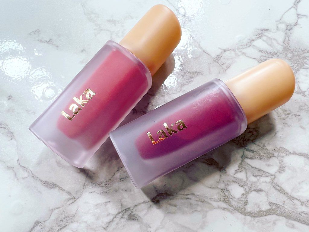 フルーティーグラムティント/Laka/リップティントを使ったクチコミ(2枚目)