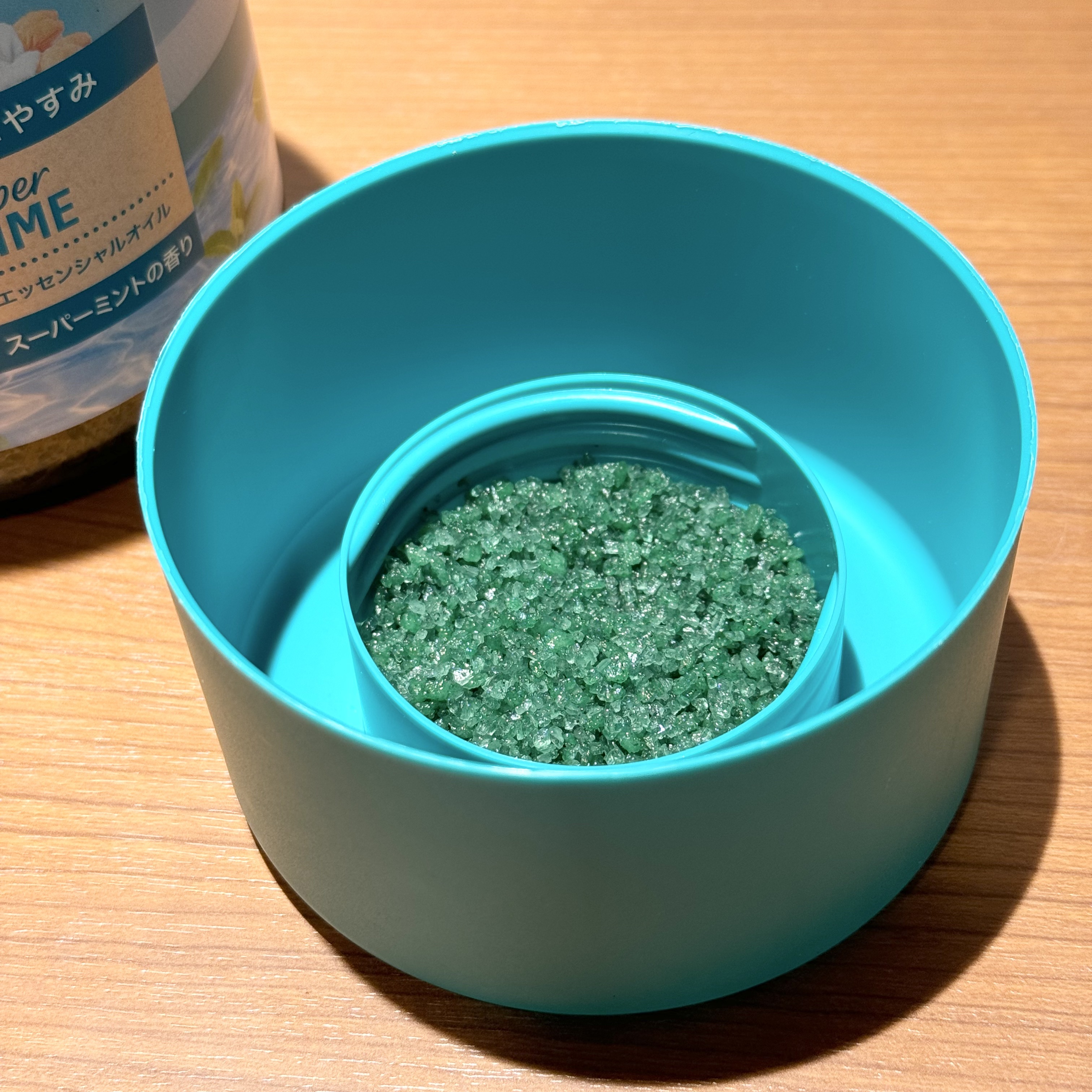 クナイプ バスソルト スーパーミントの香り 850g/クナイプ/無機塩系入浴剤を使ったクチコミ（2枚目）