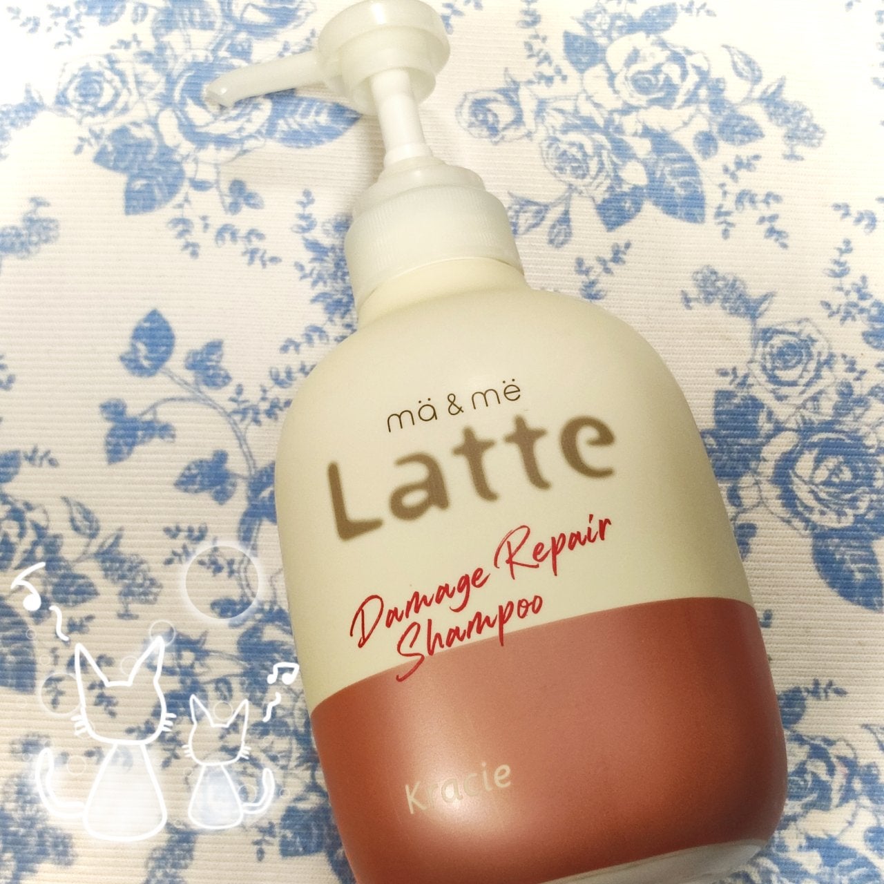 マー&ミー ダメージリペア シャンプー/コンディショナー/マー&ミー ラッテ/市販シャンプーを使ったクチコミ(1枚目)