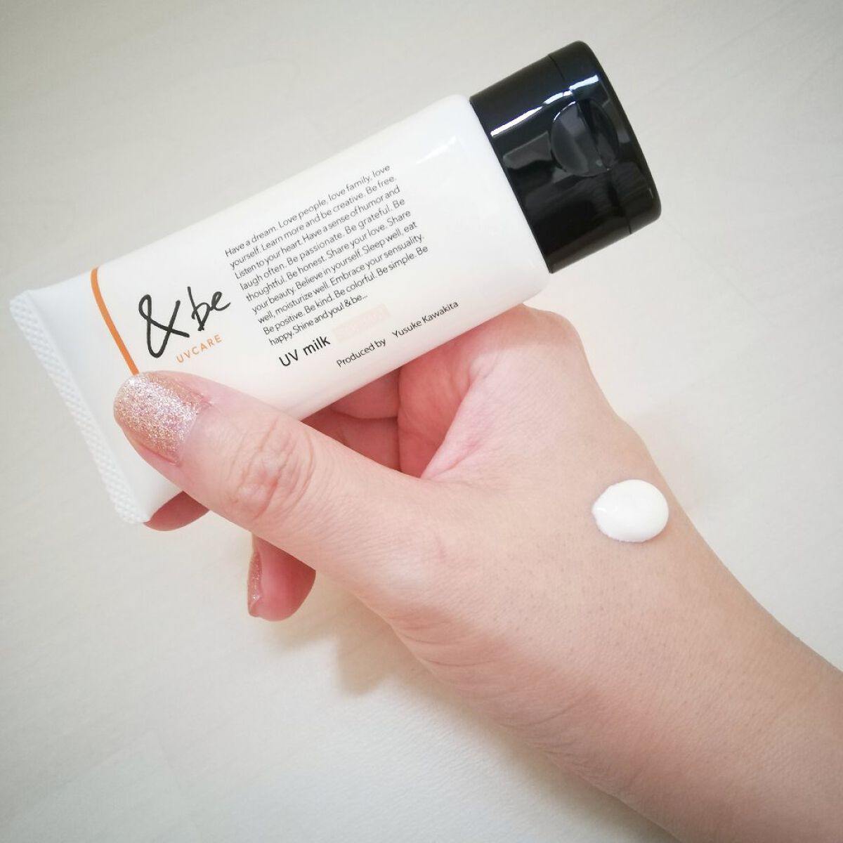 &be UVミルク/＆be/日焼け止めミルクを使ったクチコミ（1枚目）