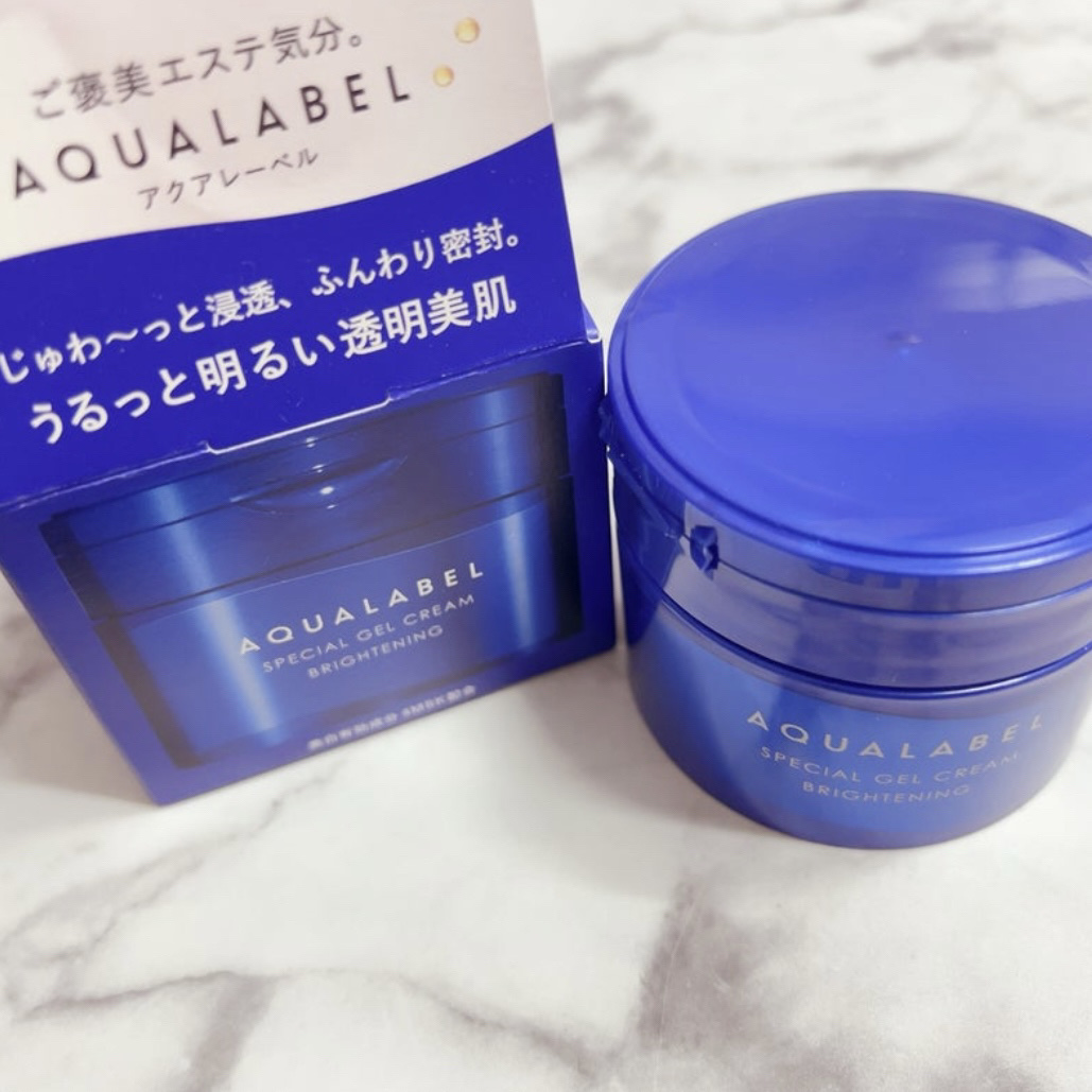 スペシャルジェルクリーム EX （ブライトニング） /アクアレーベル/オールインワン化粧品を使ったクチコミ（1枚目）