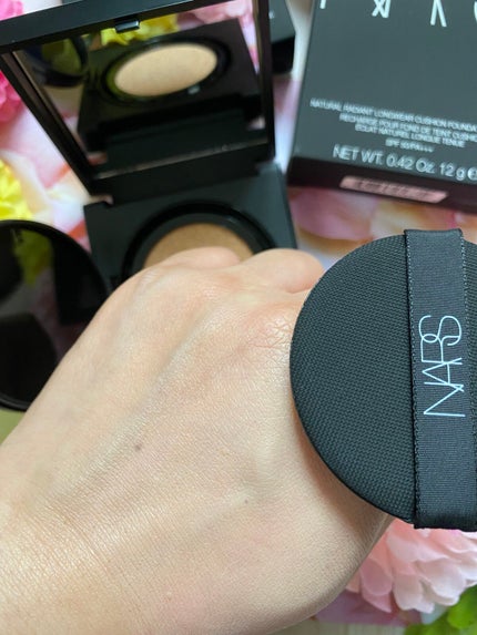 ナチュラルラディアント ロングウェア クッションファンデーション/NARS/クッションファンデーションを使ったクチコミ(4枚目)