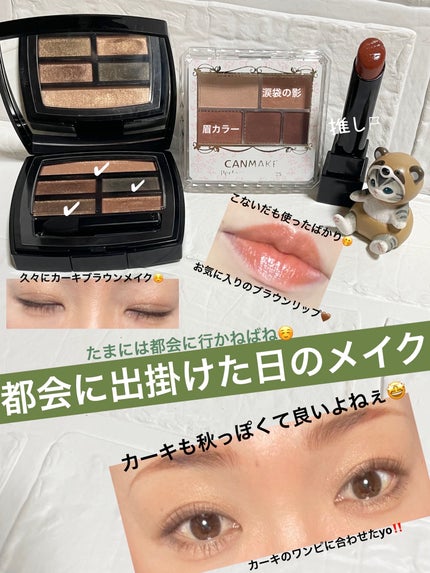 パーフェクトマルチアイズ/キャンメイク/アイシャドウパレットを使ったクチコミ(1枚目)