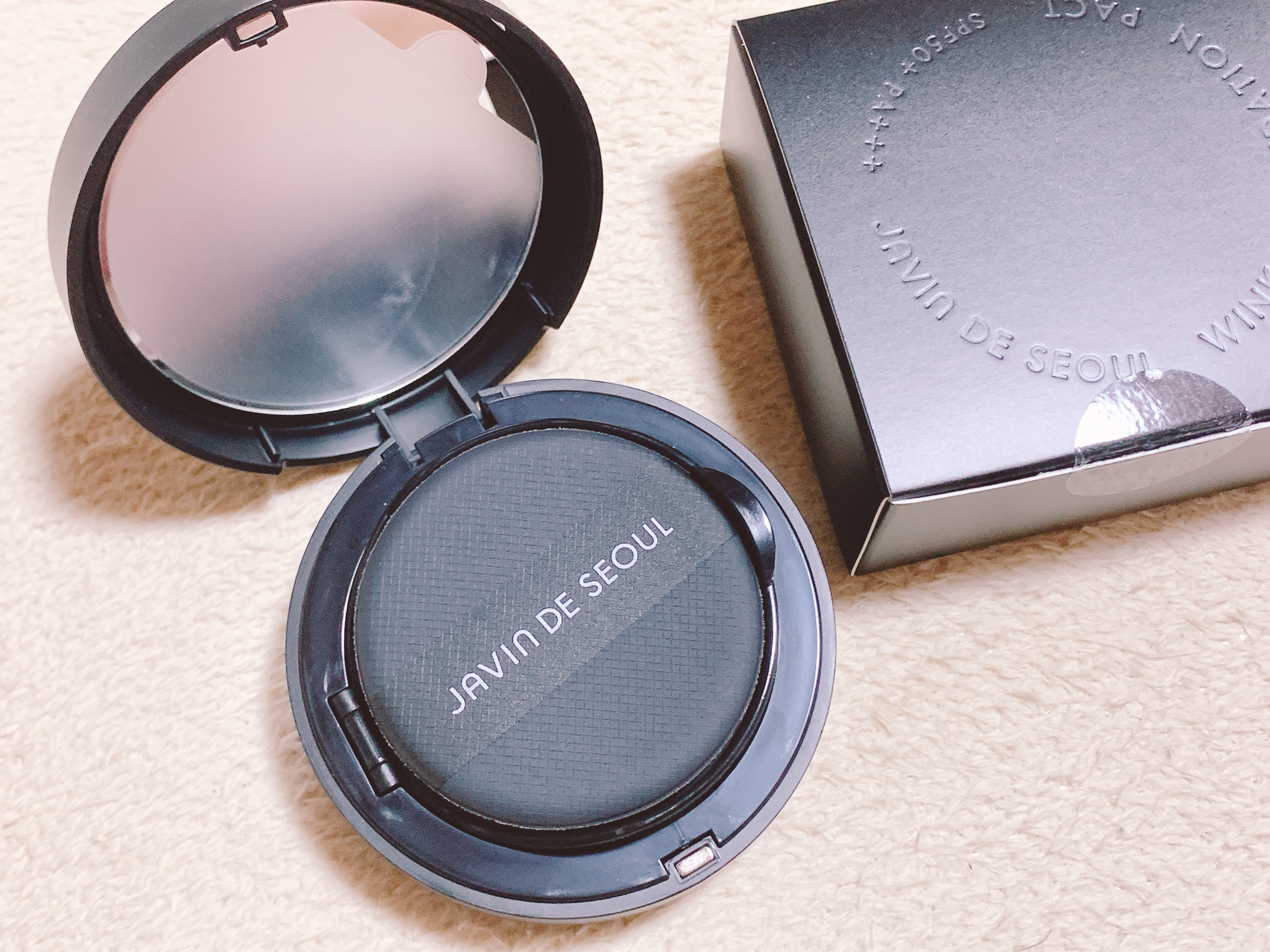 ジャビンドゥソウル ウインクファンデーションパクト/Javin De Seoul/クッションファンデーションを使ったクチコミ（3枚目）