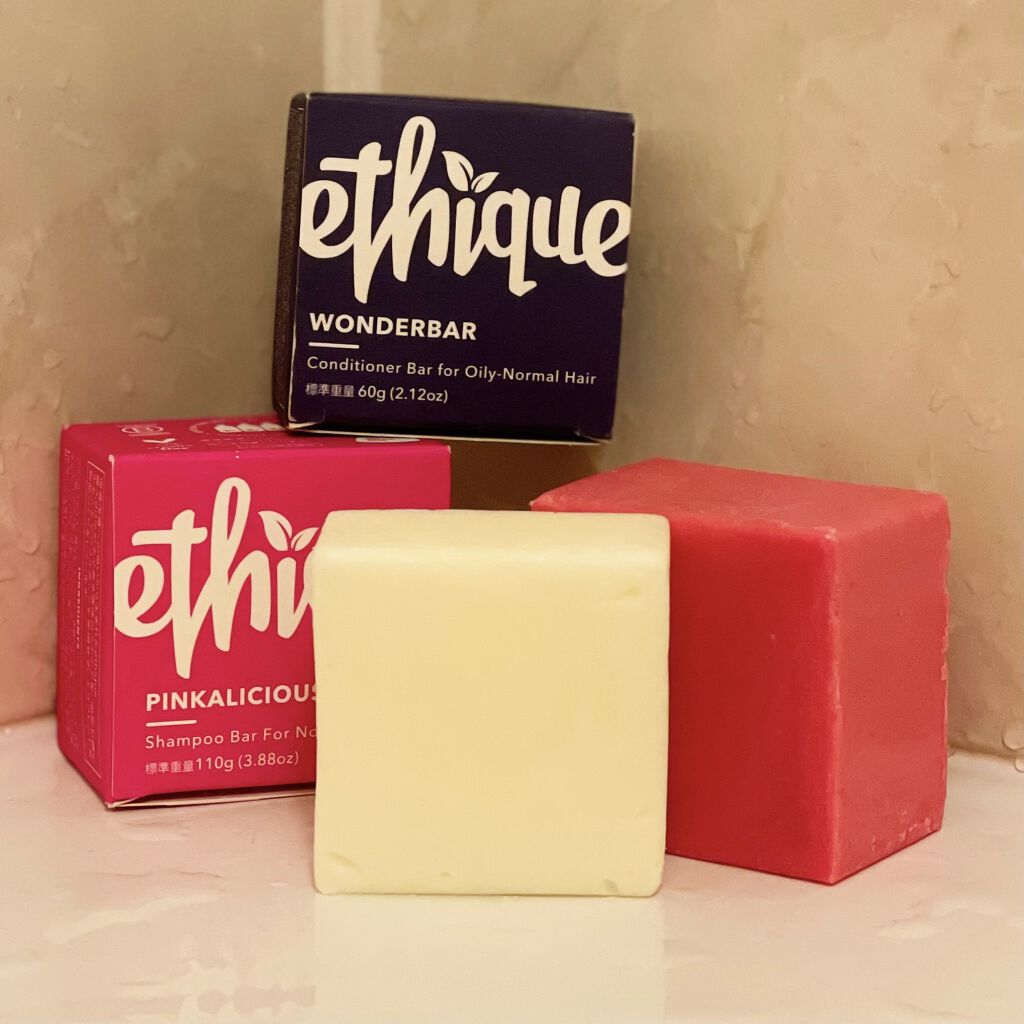 Ethique コンディショナー バー ワンダーバーのクチコミ「ずっと気になってたけど、ヘアケアを石鹸で？？
と思い、なかなか使うに至らなかったエティーク。
.....」（1枚目）