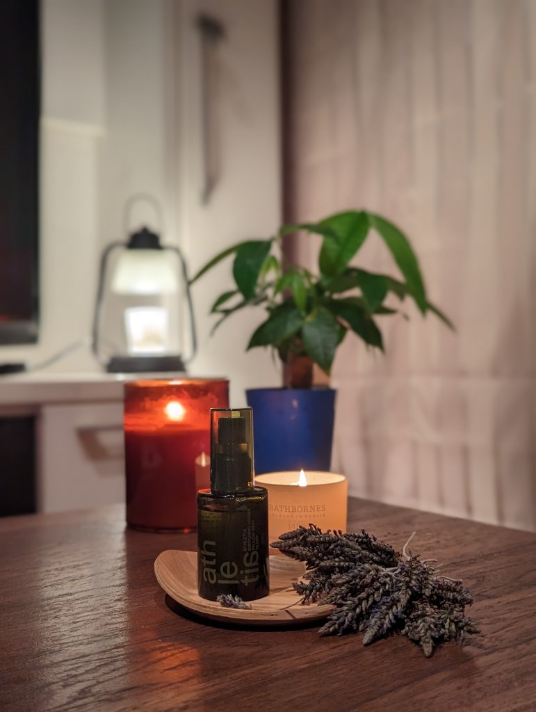 スイッチング アロマピローミスト SLEEP/athletia/ファブリックミストを使ったクチコミ（1枚目）