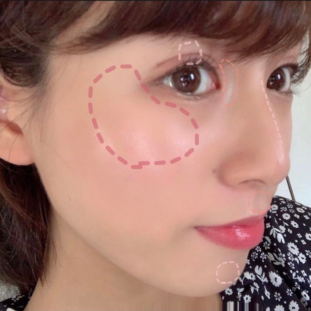 シャンパンローズルミナイザー/rms beauty/クリームハイライトを使ったクチコミ(3枚目)