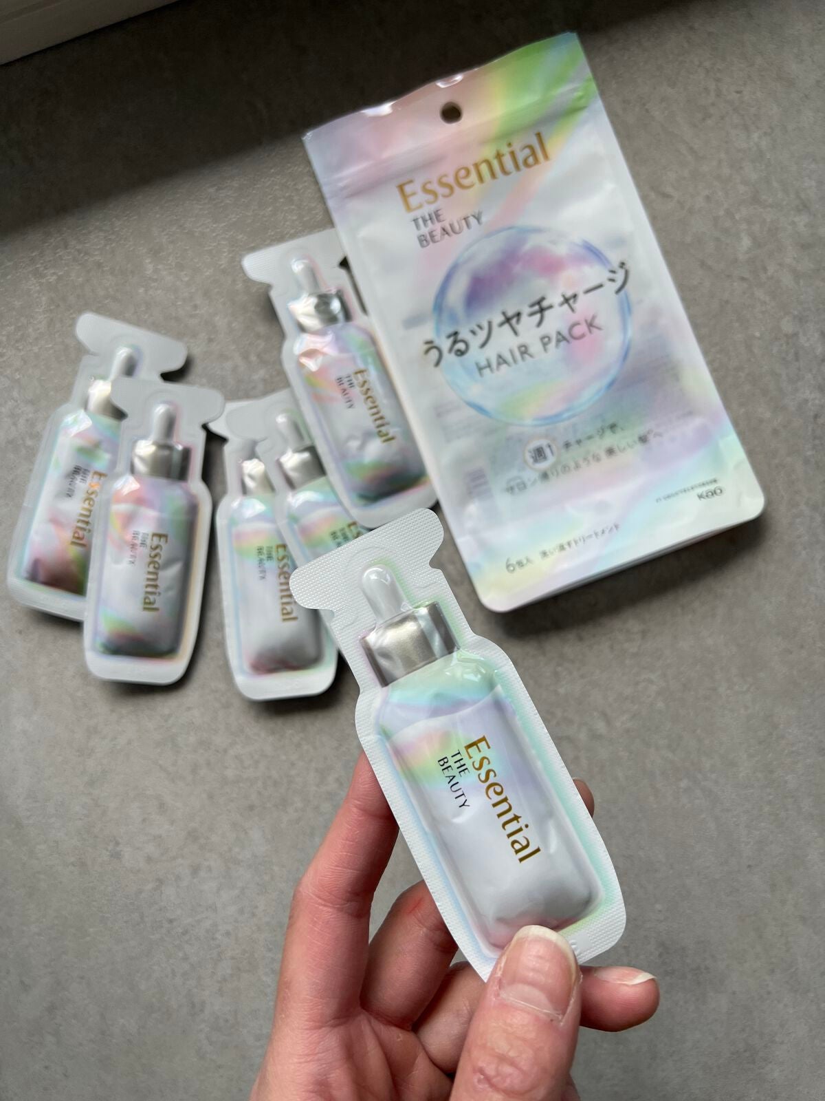 ザビューティ うるツヤチャージヘアパック/エッセンシャル/ヘアマスク・ヘアパックを使ったクチコミ(1枚目)