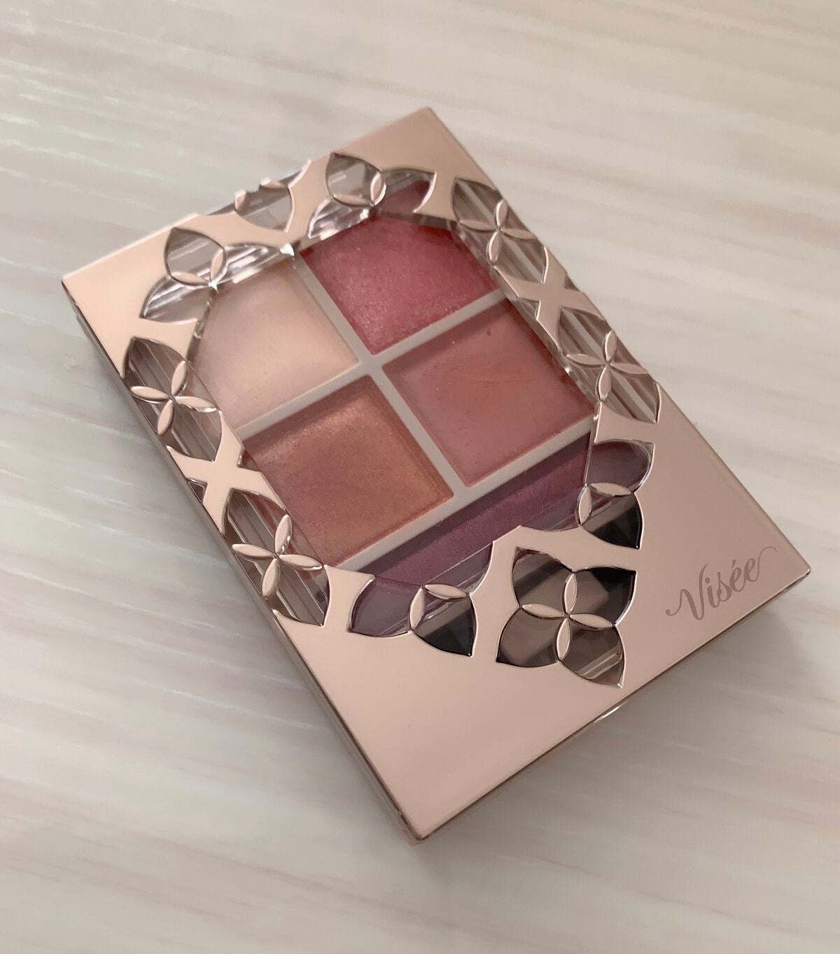 パノラマデザイン アイパレット/Visée/アイシャドウパレットを使ったクチコミ(2枚目)