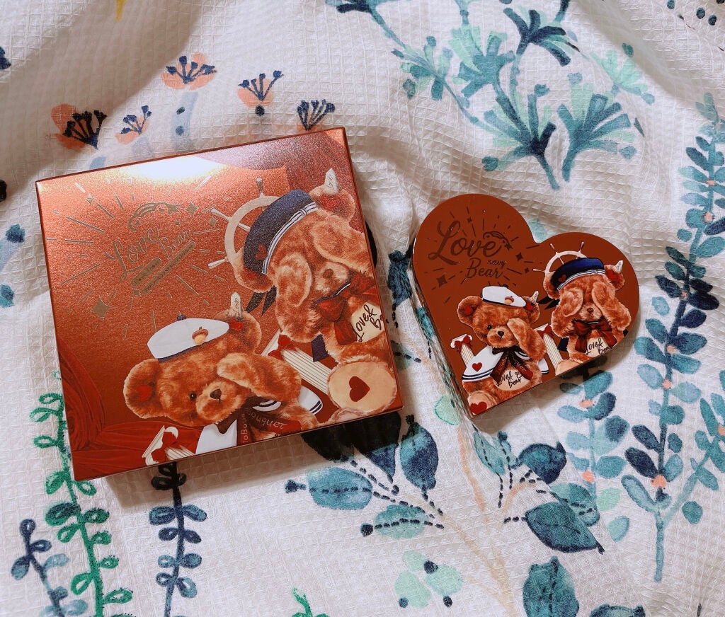 Flowerknows LoveBear ハイライト&シェーティングパレット/FlowerKnows/プレストパウダーを使ったクチコミ(1枚目)