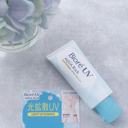 ビオレUV アクアリッチ ライトアップエッセンス/ビオレ/日焼け止めクリームを使ったクチコミ(4枚目)