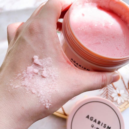 Q+Me スウィート ボム タラソ スクラブ/AGARISM/バスト・ヒップケアを使ったクチコミ(7枚目)