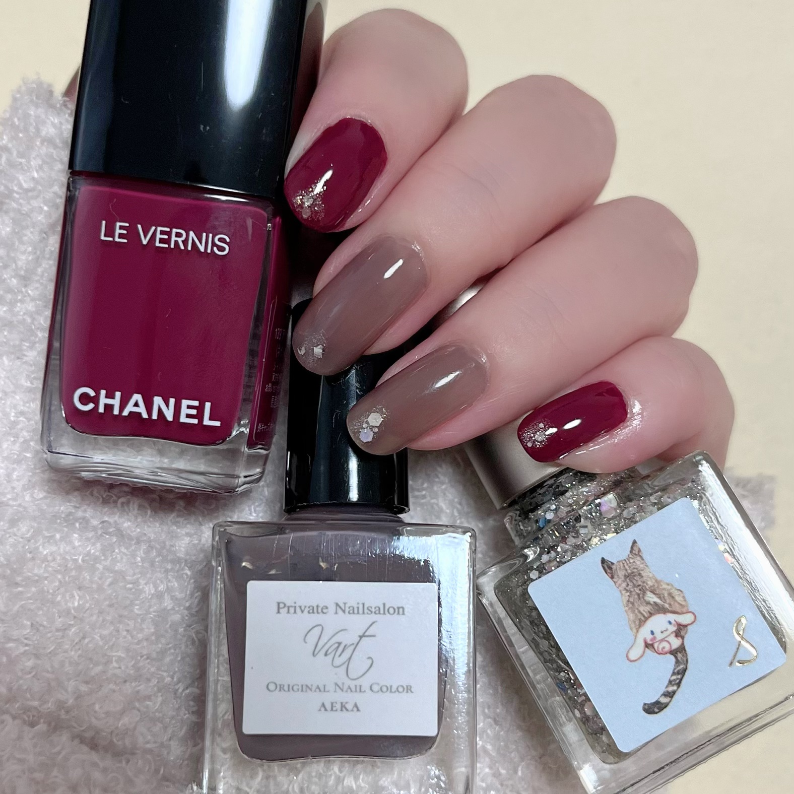 ヴェイル オリジナルネイルカラー/Vart/マニキュアを使ったクチコミ（1枚目）