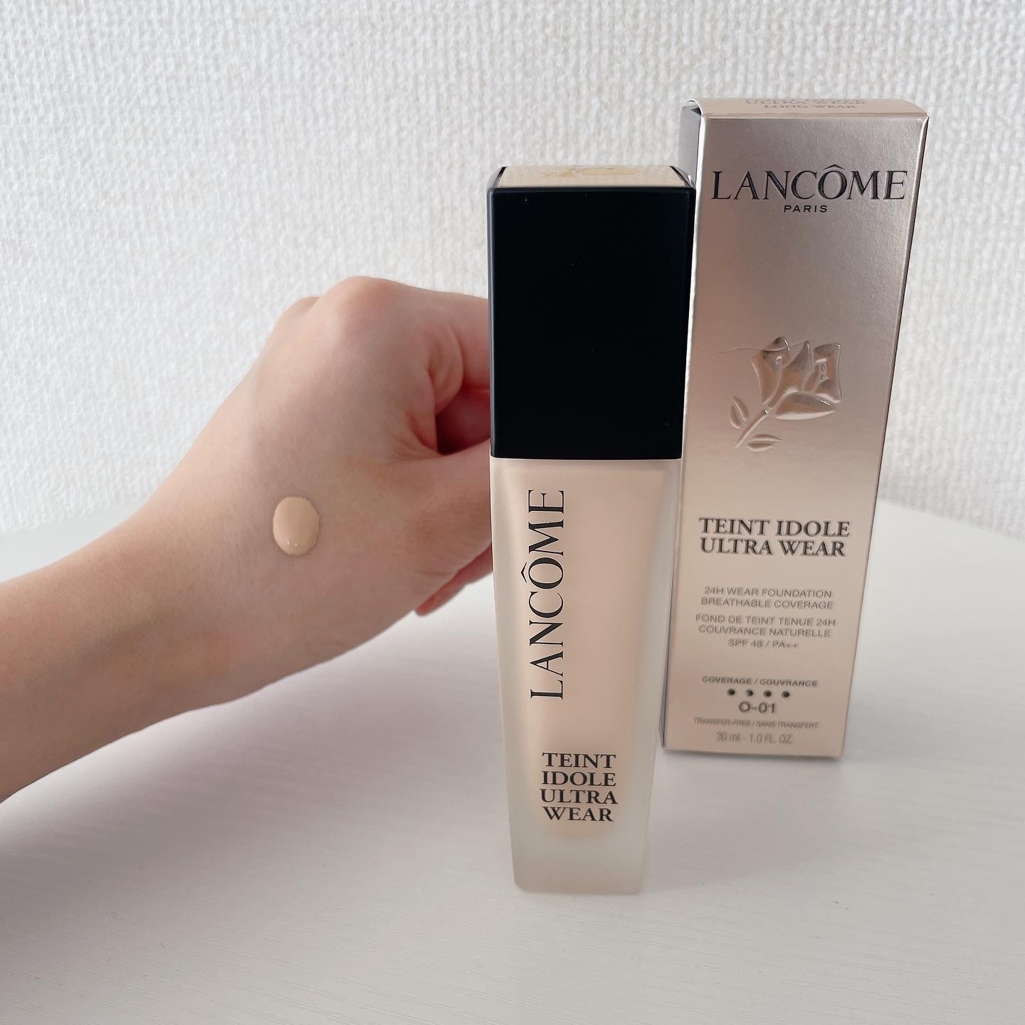 タンイドル ウルトラ ウェア リキッド/LANCOME/リキッドファンデーションを使ったクチコミ（2枚目）