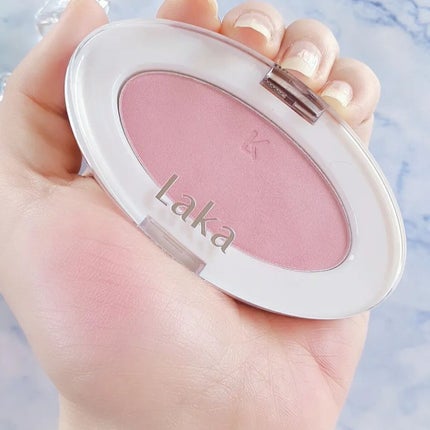 ラブシルクブラッシュ/Laka/パウダーチークを使ったクチコミ(9枚目)