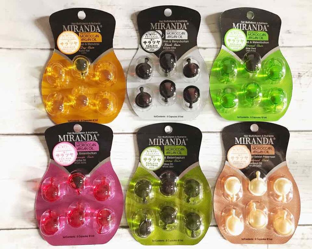 ヘアビタミン モイスチャーヘアオイル/MIRANDA/ヘアオイルを使ったクチコミ（1枚目）