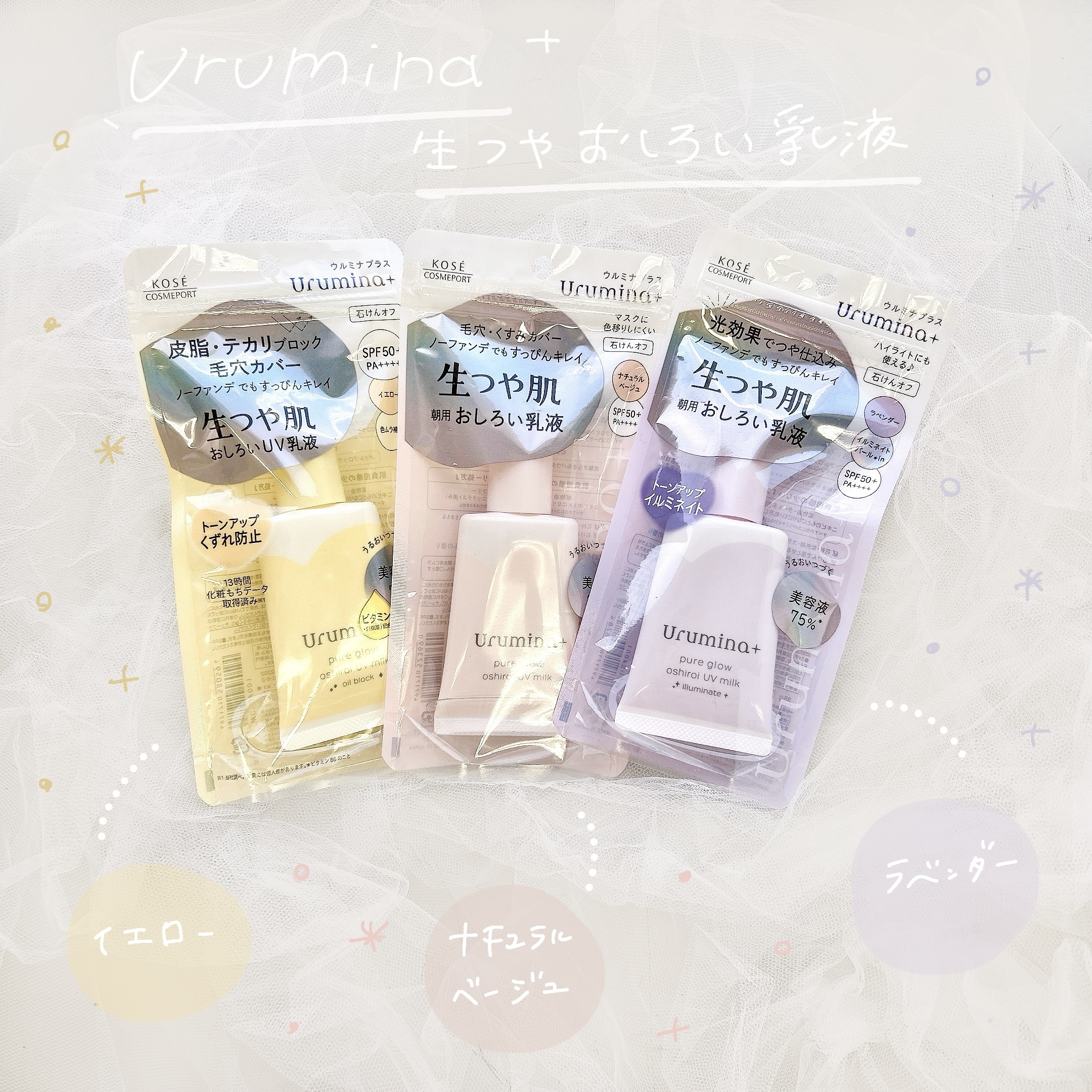 ウルミナプラス 生つや肌おしろい乳液 オイルブロック/ウルミナプラス/乳液を使ったクチコミ（1枚目）