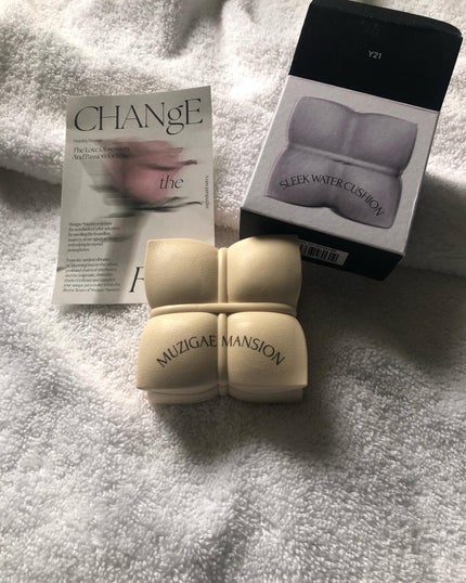 スリックウォータークッション/MUZIGAE MANSION/クッションファンデーションを使ったクチコミ(3枚目)