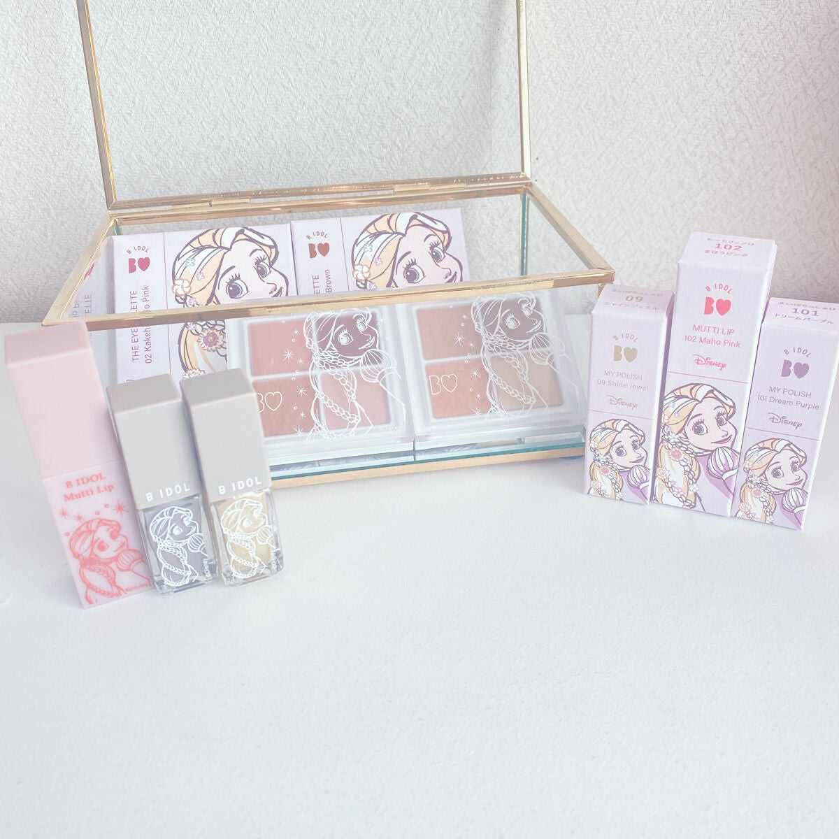 THE アイパレR/b idol/アイシャドウパレットを使ったクチコミ(4枚目)