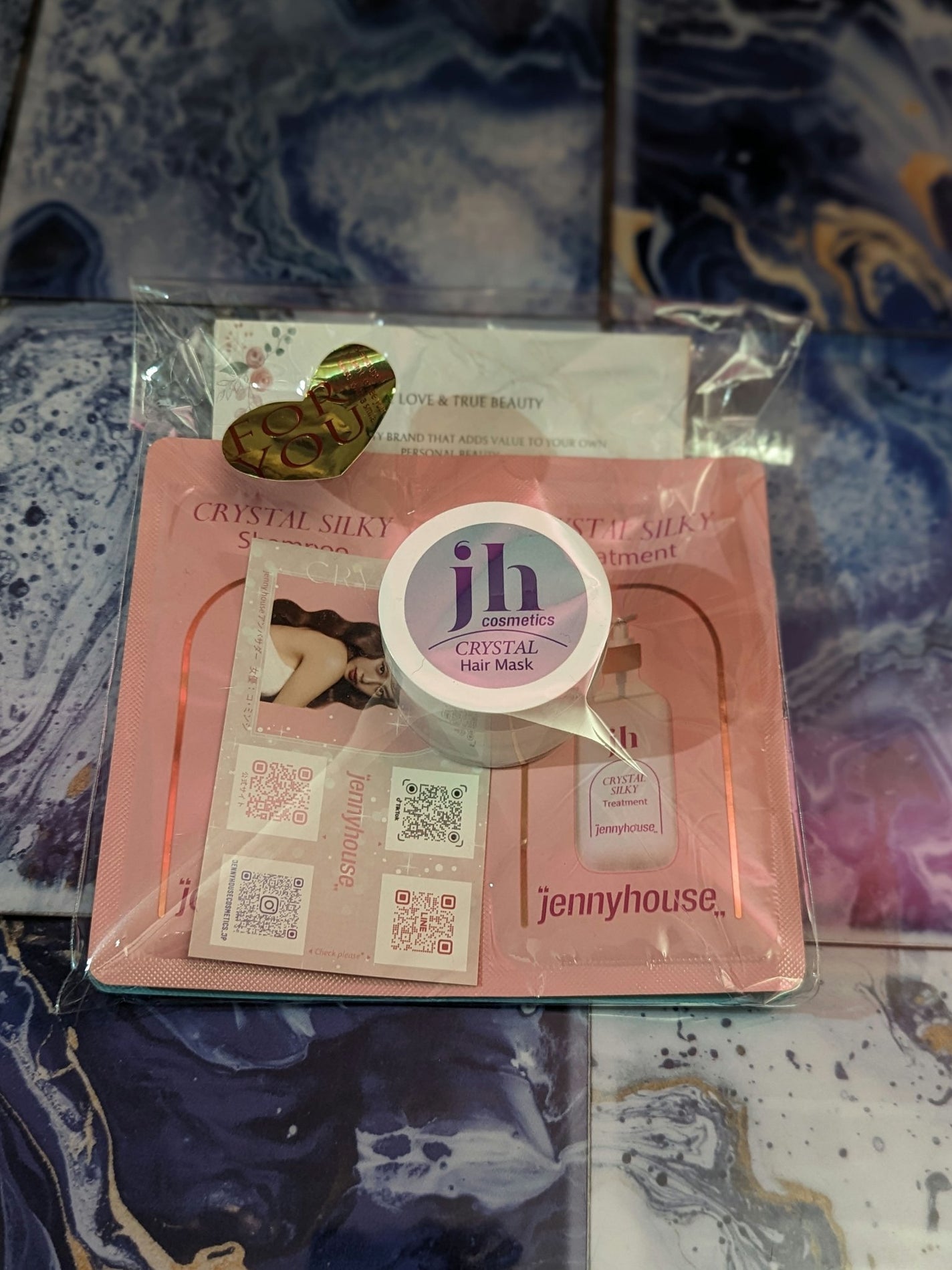 クリスタルモイストシャンプー/トリートメント<しっとり>/jenny house/市販シャンプーを使ったクチコミ(1枚目)