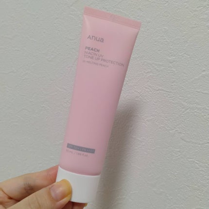 桃ナイアシン UVトーンアッププロテクション/Anua/化粧下地を使ったクチコミ(1枚目)