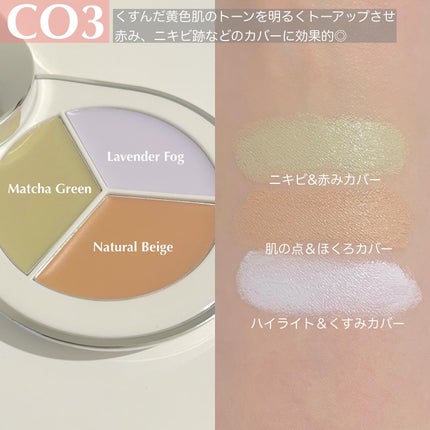 パーフェクトカバー コンシーラーパレット/Dear.A/パレットコンシーラーを使ったクチコミ(4枚目)