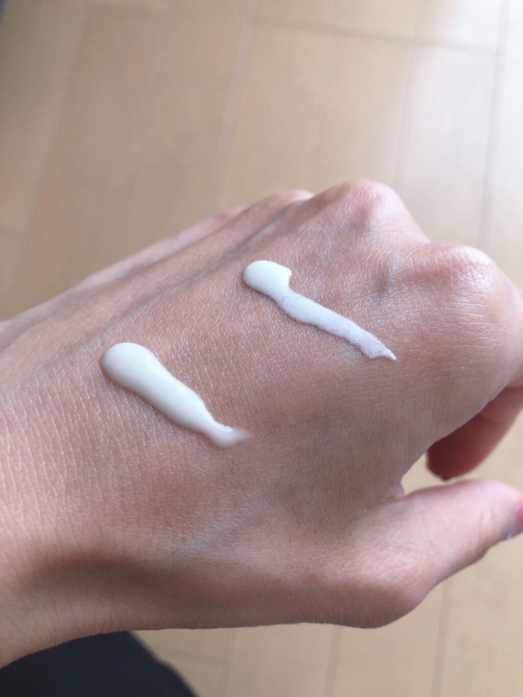 ビオレUVアクアリッチ アクアプロテクトローション（水層パックUV)/ビオレ/日焼け止め・UVケアを使ったクチコミ（3枚目）