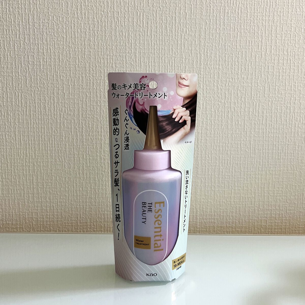 エッセンシャル プレミアム ウォータートリートメント EXスムース/エッセンシャル/アウトバストリートメントを使ったクチコミ（1枚目）