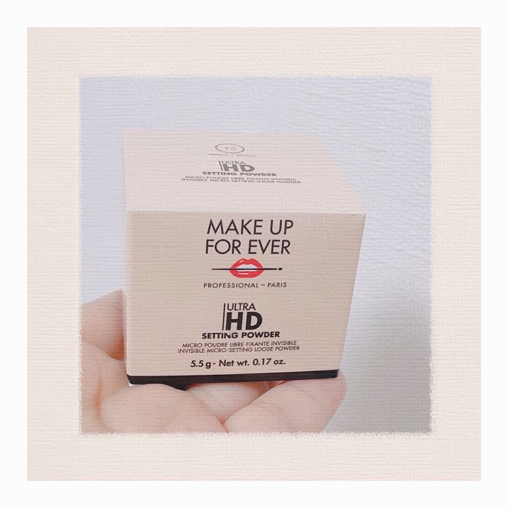 ウルトラ HD セッティングパウダー/MAKE UP FOR EVER/ルースパウダーを使ったクチコミ(1枚目)