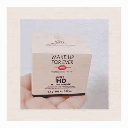 ウルトラ HD セッティングパウダー/MAKE UP FOR EVER/ルースパウダーを使ったクチコミ(1枚目)